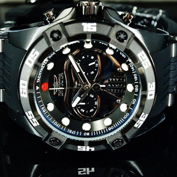 Star Wars Darth Vader Black Invicta Watch - Picture 4 of 8